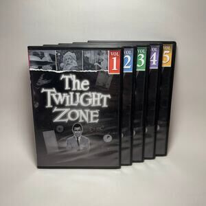 The Twilight Zone Collection 1 Volumes 1-5 Rod Serling - 5 Disc Lot - DVD Set